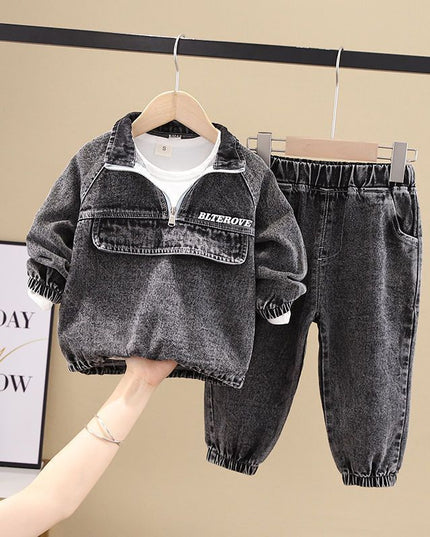 Boys Spring Clothing New Clothes Fashionable Handsome Children's Clothing