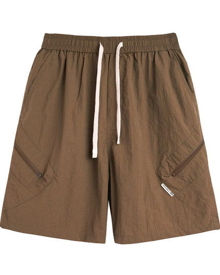 Man In The Street With Wide Leg Shorts