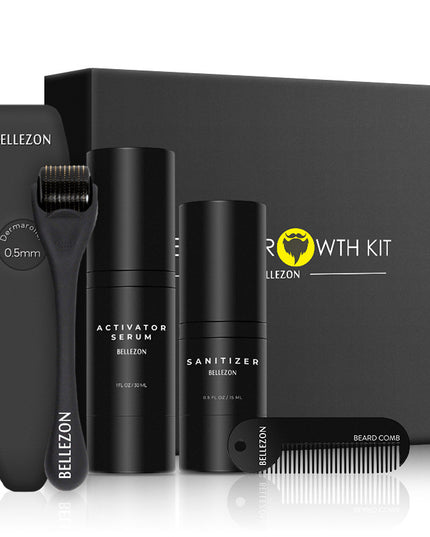 Beard Growth Liquid Beard Care Set