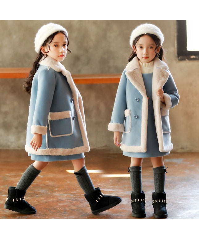 Winter children's clothing