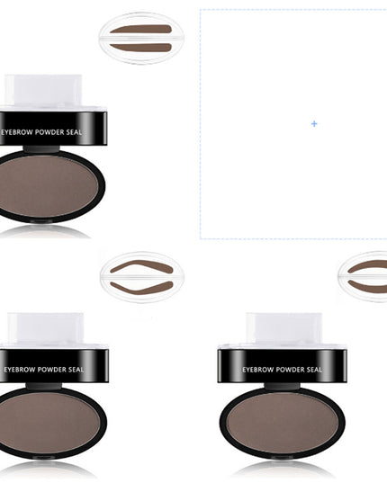 Eyebrow Powder Stamp Tint Stencil Kit Cosmetics Professional Makeup