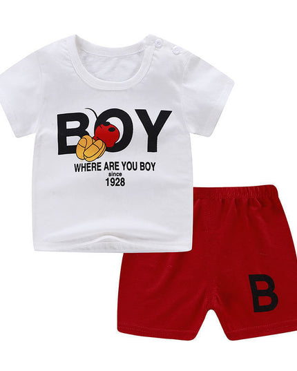 Summer Infant Newborn Baby Boy Clothes Children