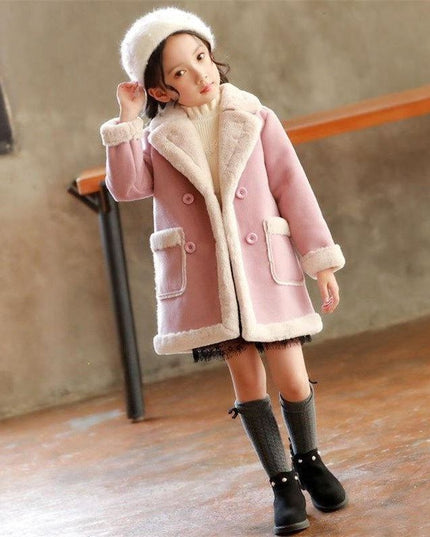 Winter children's clothing