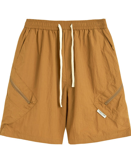 Man In The Street With Wide Leg Shorts
