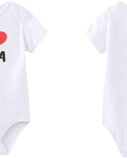 Baby Bodysuit Short Sleeve Newborn Pants Baby Clothes for Baby Boy and Girls