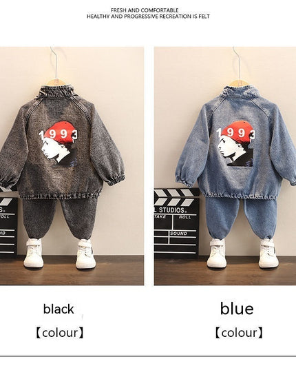 Boys Spring Clothing New Clothes Fashionable Handsome Children's Clothing