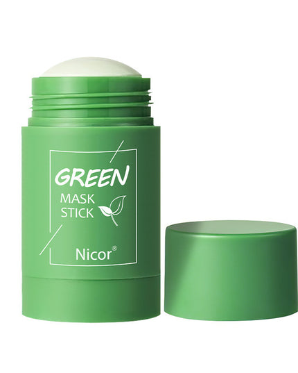 Cleansing Green Tea Mask Clay Stick Oil Control Anti-Acne