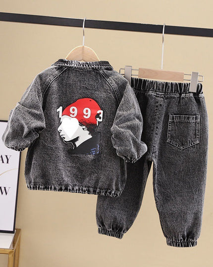 Boys Spring Clothing New Clothes Fashionable Handsome Children's Clothing