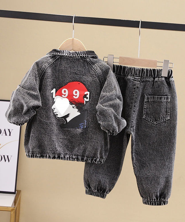 Boys Spring Clothing New Clothes Fashionable Handsome Children's Clothing