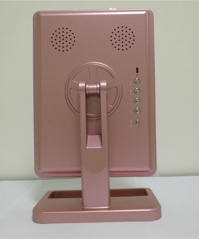 Touch Screen Makeup Mirror With 20 LED Light Bluetooth Music Speaker