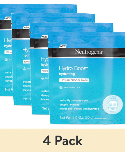 (4 Pack)  Moisturizing Hydro Boost Hydrating Face Mask, 1 Oz