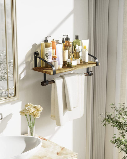 Floating Shelf Wall Shelf for Storage Rustic Wood Kitchen