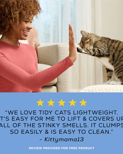Purina  Lightweight 24/7 Performance Odor Control Clumping Cat Litter