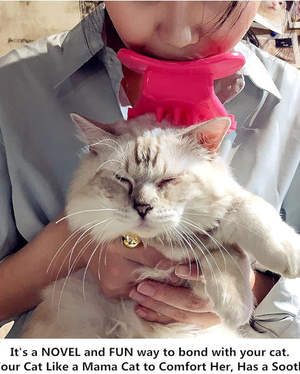Cat Brush Shedding Grooming, Soft Massage Cat Tongue Brush, Licking Your Cat like a Mama Cat to Comfort, Surprise Pet Gifts
