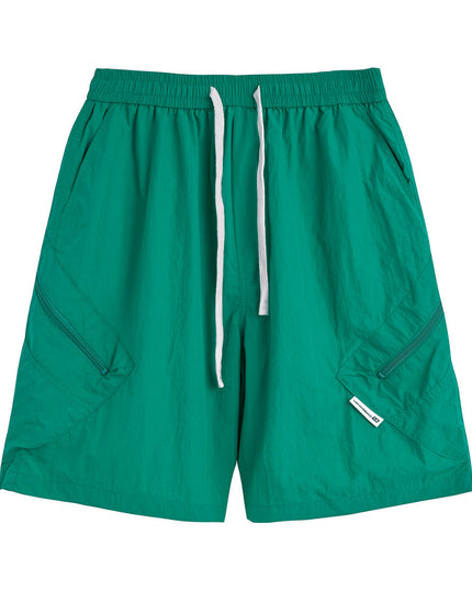 Man In The Street With Wide Leg Shorts