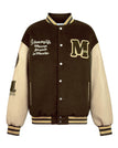 Dark coffee puffer style / M