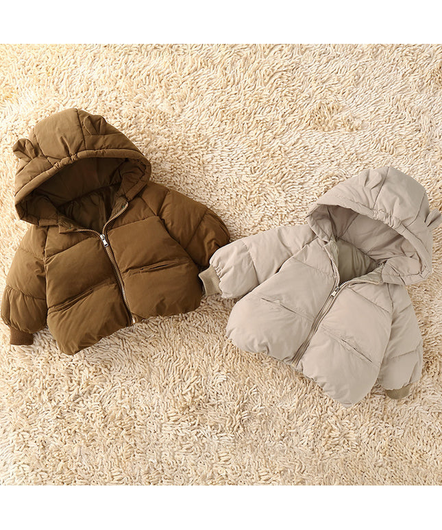 Warm-keeping Cotton Clothing Kids' Overcoat