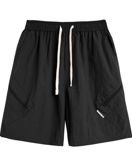 Man In The Street With Wide Leg Shorts