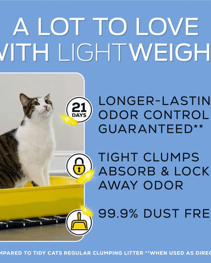 Purina  Lightweight 24/7 Performance Odor Control Clumping Cat Litter