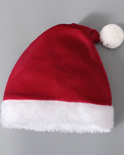 Winter Christmas Long-sleeved Shirt Bell Bottoms Hat Three-piece Children's Clothing