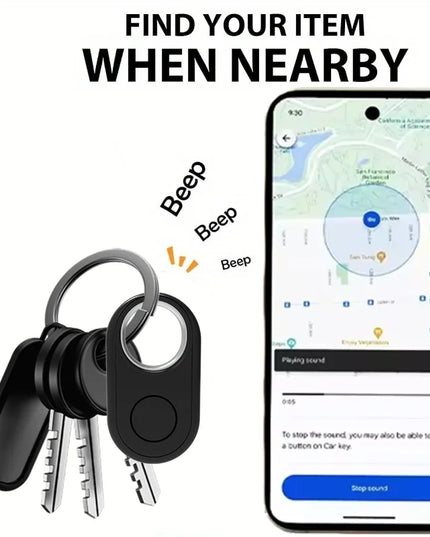 GPS Tracker for Samsung Phones Android Google Find My Device Bluetooth Locator Finder Global Positioning Anti-Lost Smart Tag