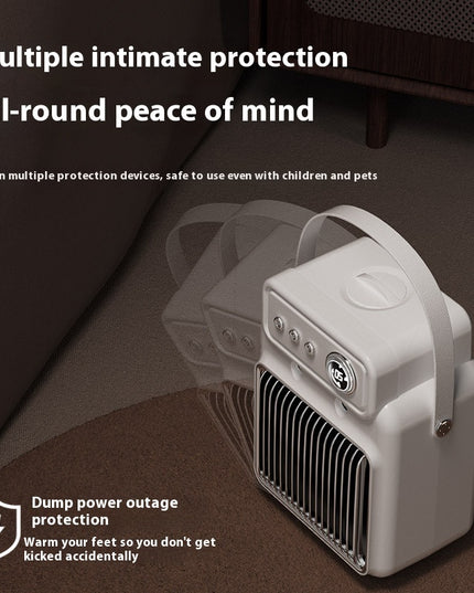 1200W 2 In 1 Efficient Room Heater Humidifying Table Heater Overheating Protections Heater Indoor Heater Suitable For Offices