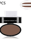 Brown / Straight Shape Stamp 2PCS