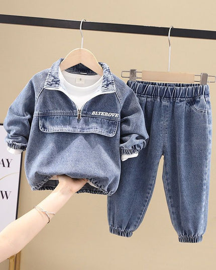 Boys Spring Clothing New Clothes Fashionable Handsome Children's Clothing