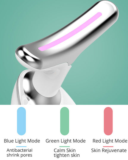 EMS Thermal Neck Lifting And Tighten Massager Electric Microcurrent Wrinkle Remover