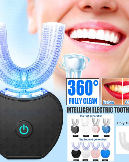 360 Degrees Intelligent Automatic Electric  Toothbrush