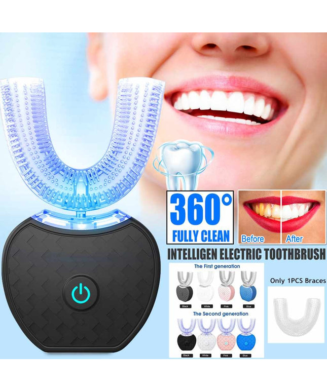 360 Degrees Intelligent Automatic Electric  Toothbrush