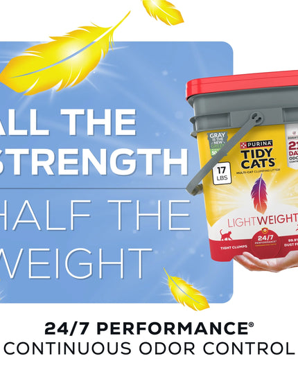Purina  Lightweight 24/7 Performance Odor Control Clumping Cat Litter
