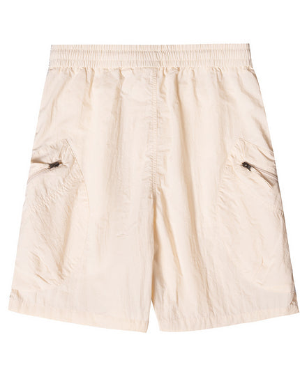 Man In The Street With Wide Leg Shorts