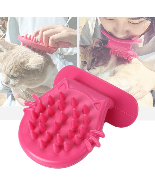 Cat Brush Shedding Grooming, Soft Massage Cat Tongue Brush, Licking Your Cat like a Mama Cat to Comfort, Surprise Pet Gifts