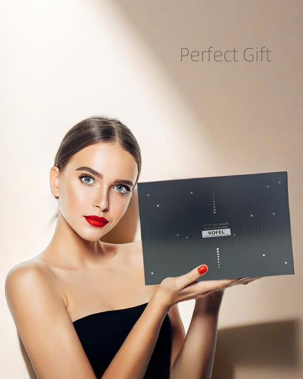 Revitalize Your Skin with the 7-Color LED Anti-Aging Facial Mask - Black