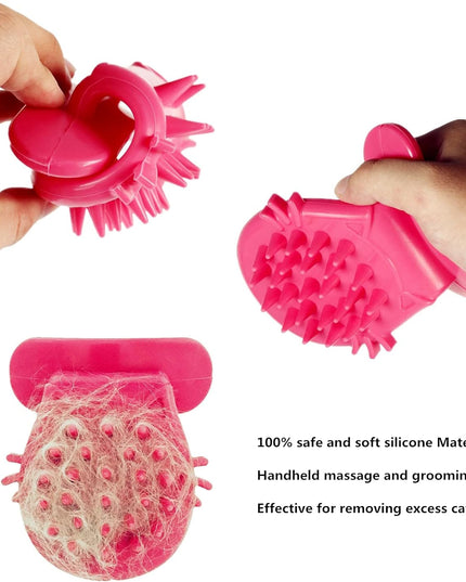 Cat Brush Shedding Grooming, Soft Massage Cat Tongue Brush, Licking Your Cat like a Mama Cat to Comfort, Surprise Pet Gifts